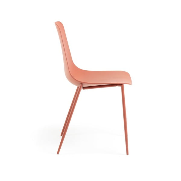 Ciemnopomarańczowe krzesło Kave Home Wassu-image-2