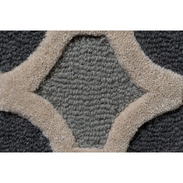 Szary wełniany dywan 290x200 cm Moorish Amira – Flair Rugs-image-3