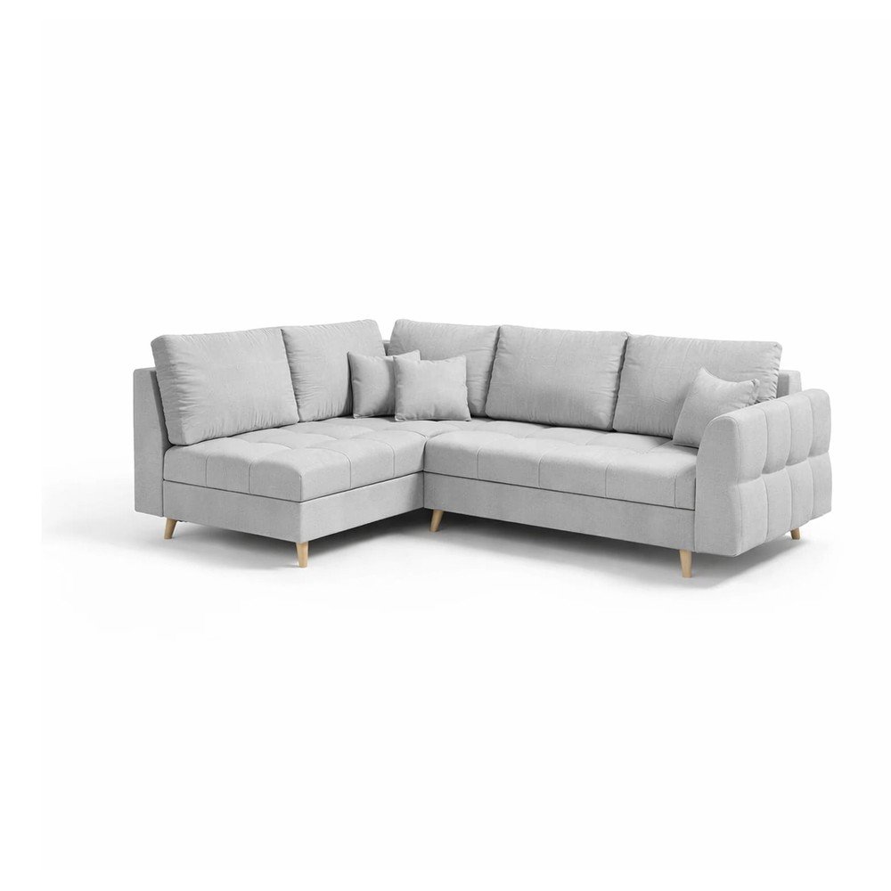 Szary narożnik (lewostronny) Ariella – Ropez