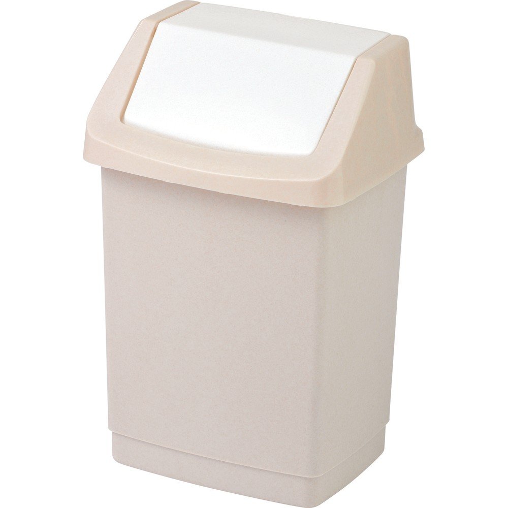 Beżowy plastikowy kosz na śmieci 50 l Click-It – Curver