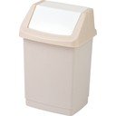 Beżowy plastikowy kosz na śmieci 50 l Click-It – Curver