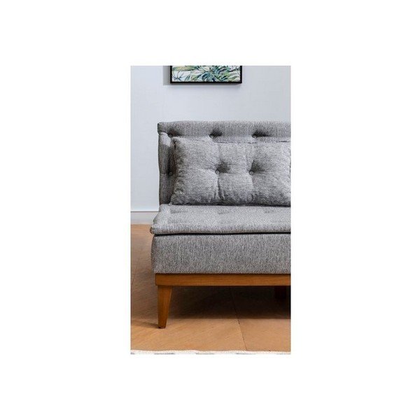 Szara sofa rozkładana Aristea-image-2