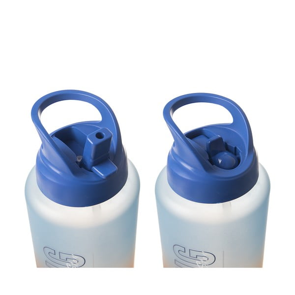 Niebiesko-pomarańczowa butelka 1 l Moly – Orion-image-2