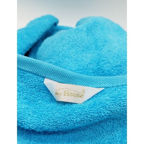 Turkusowy ręcznik plażowy 100x180 cm Big – My House-image-1