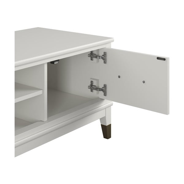 Biały stolik pod TV CosmoLiving by Cosmopolitan Westerleigh-image-4