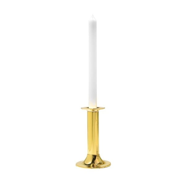 Świecznik w kolorze złota Zilverstad Tube, 16 cm