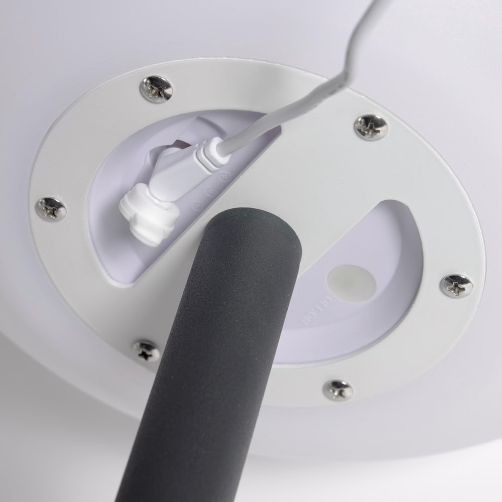 Lampa zewnętrzna stołowa/przenośna LED ze ściemniaczem na USB ø 30 cm Dinesh – Kave Home (zdjęcie 11)