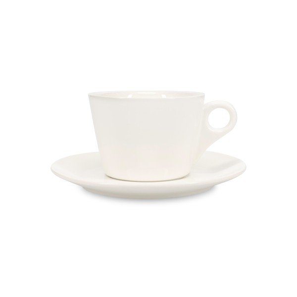 Biały porcelanowy spodek ø 16,5 cm Barista – BonBistro-image-1