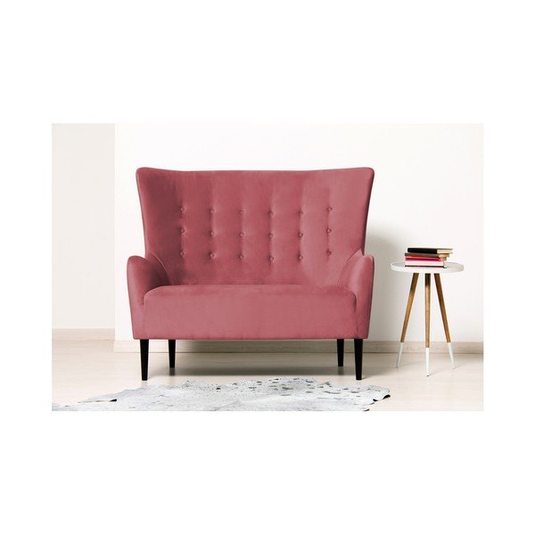 Czerwona sofa 2-osobowa Vivonita Blair-image-3