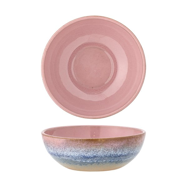 Jasnoróżowa kamionkowa miska 525 ml Paula – Bloomingville-image-4