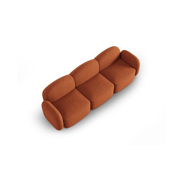 Pomarańczowa sofa 272 cm Blair – Micadoni Home-image-3