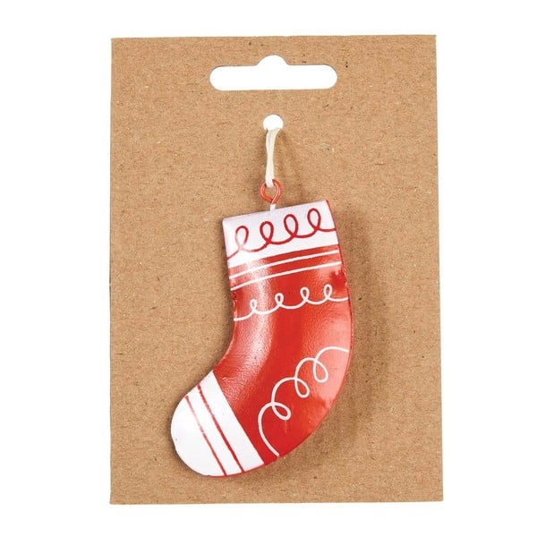 Ręcznie malowana ozdoba na choinkę Rex London Stocking-image-2