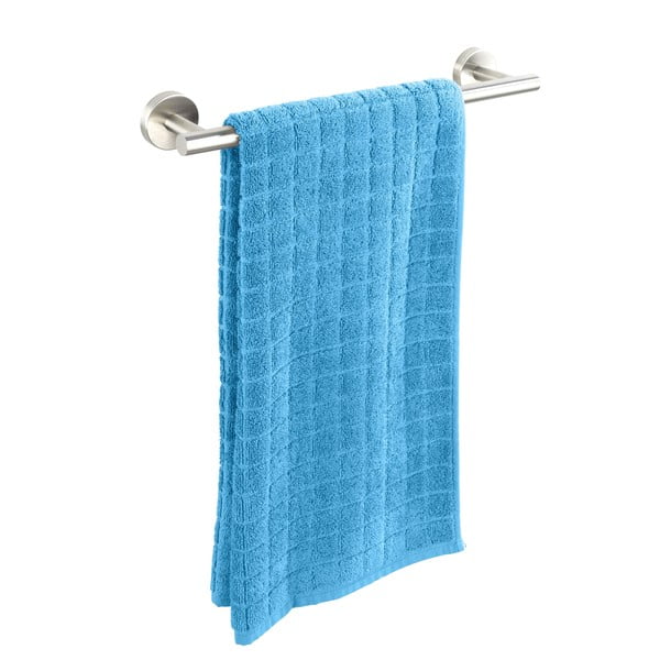 Ścienny wieszak na ręczniki ze stali nierdzewnej w kolorze matowego srebra Bosio – Wenko-image-2