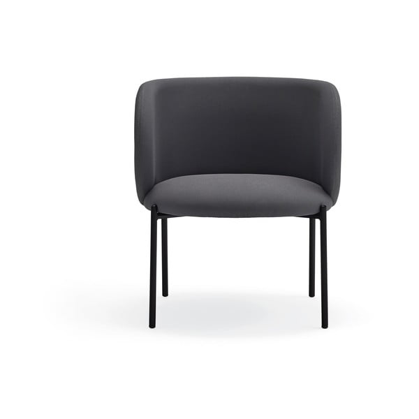 Ciemnoszary fotel Teulat Mogi-image-2