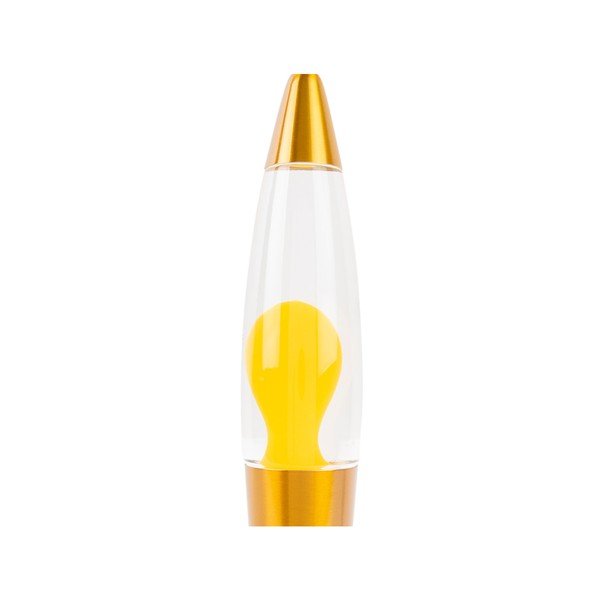 Żółta szklana lampa lawa (wysokość 35,5 cm) Funky Rocket Lava – Leitmotiv-image-2