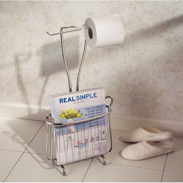 Stojak na papier toaletowy i gazety iDesign Axis-image-1