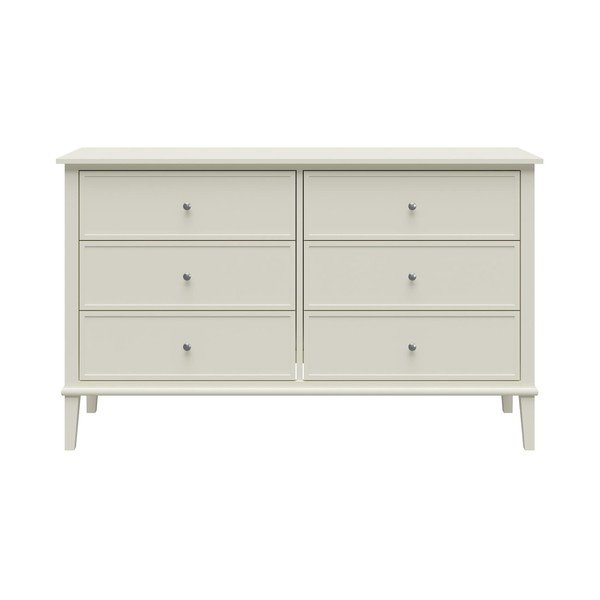 Biała niska komoda 138x84 cm Franklin – Støraa