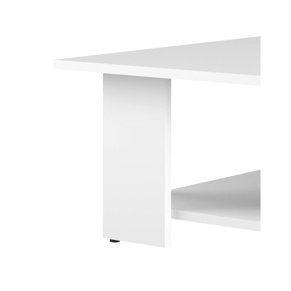 Biały stolik TemaHome Square, 67x67 cm-image-1