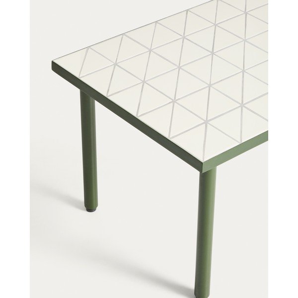 Stolik ogrodowy z ceramicznym blatem 51x81 cm Maurina – Kave Home-image-2
