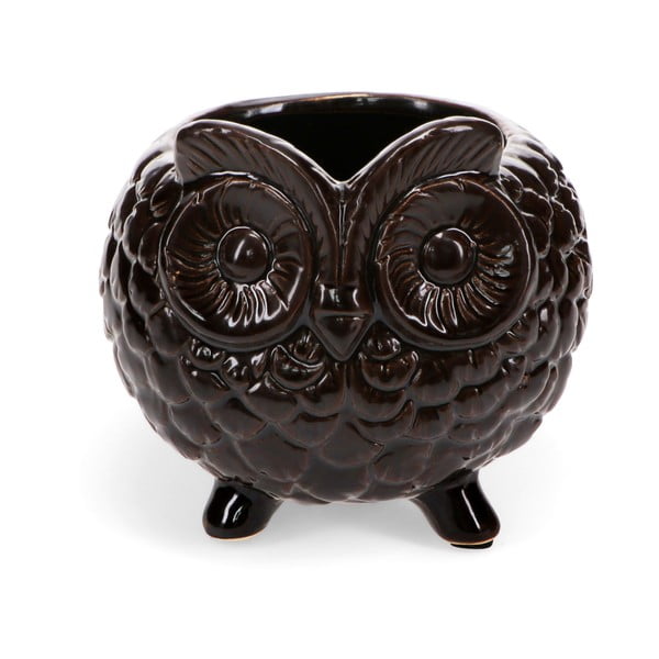 Ceramiczna osłonka na doniczkę ø 11 cm Owl – Rex London