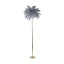 Lampa stojąca w szaro-złotym kolorze (wysokość 160 cm) Palm – Mauro Ferretti