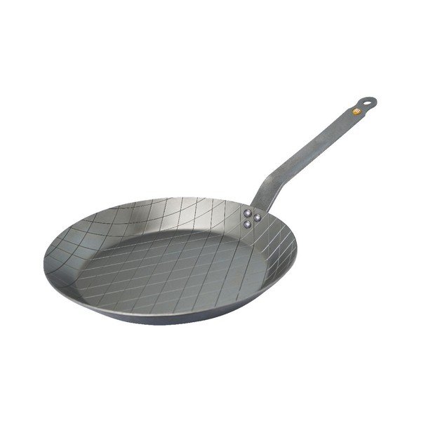 Patelnia stalowa na steaki Mineral B element, 24 cm