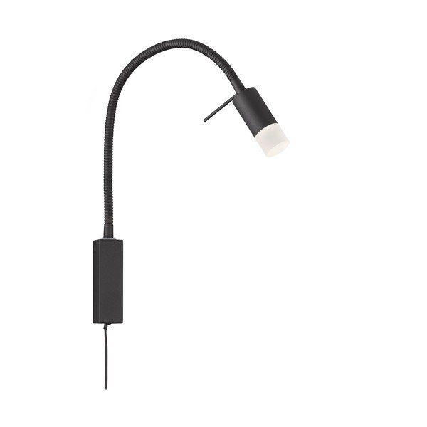 Czarny kinkiet LED Seng – Fischer & Honsel