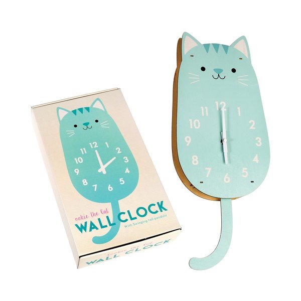 Zegar drewniany Rex London Cookie The Cat-image-4