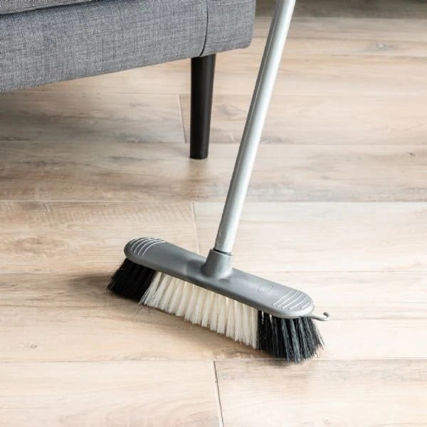 Szaro-biała miotła do podłogi Addis Complete-image-1