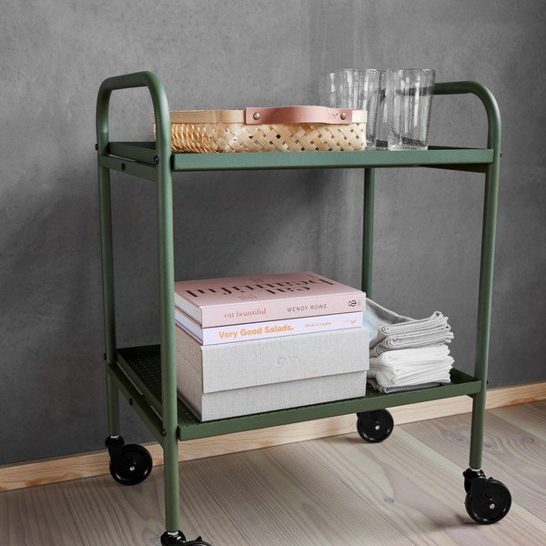 Stalowy barek na kółkach 37,5x52 cm Maki – OYOY Living Design-image-1