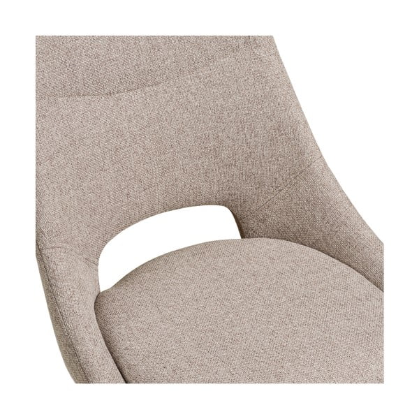 Beżowe tapicerowane krzesło Dokka – House Nordic-image-4