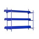 Niebieska wielopoziomowa metalowa półka 60 cm Cool Retro – PT LIVING