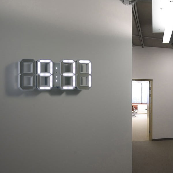 Biały zegar LED - Vadim Kibardin, 2 m