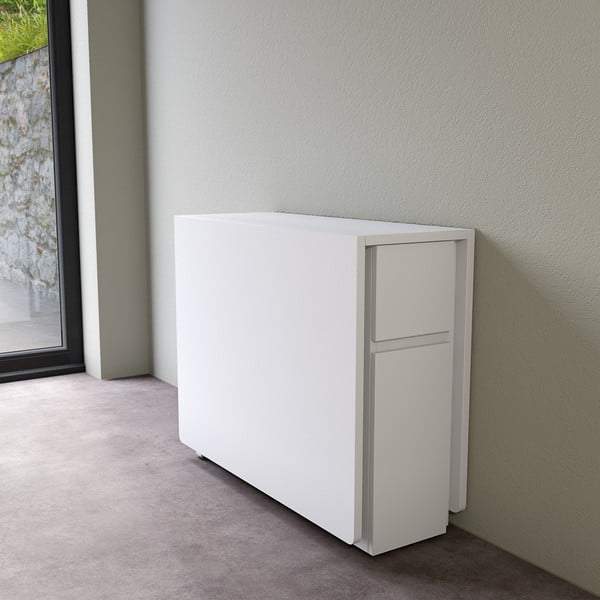 Biały składany stół wielofunkcyjny Woodman Kungla-image-1