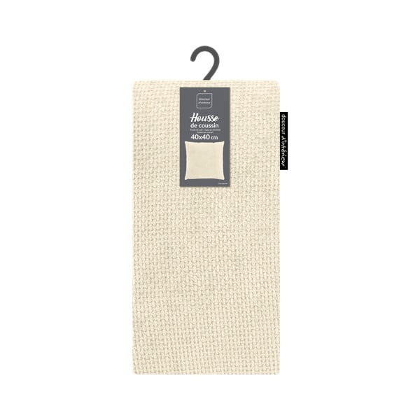 Poszewka na poduszkę z szenilu 40x40 cm Leo – douceur d'intérieur-image-3