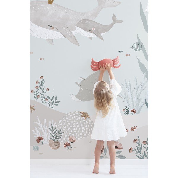 Tapeta dziecięca 400 cm x 248 cm Dreamy Seabed – Lilipinso-image-3