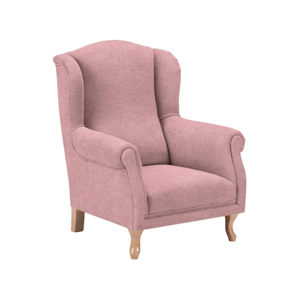 Różowy fotel dla dzieci KICOTI Comfort