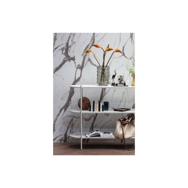 Jasnoszary regał z litego drewna jesionowego 120x92 cm Tender – BePureHome-image-4
