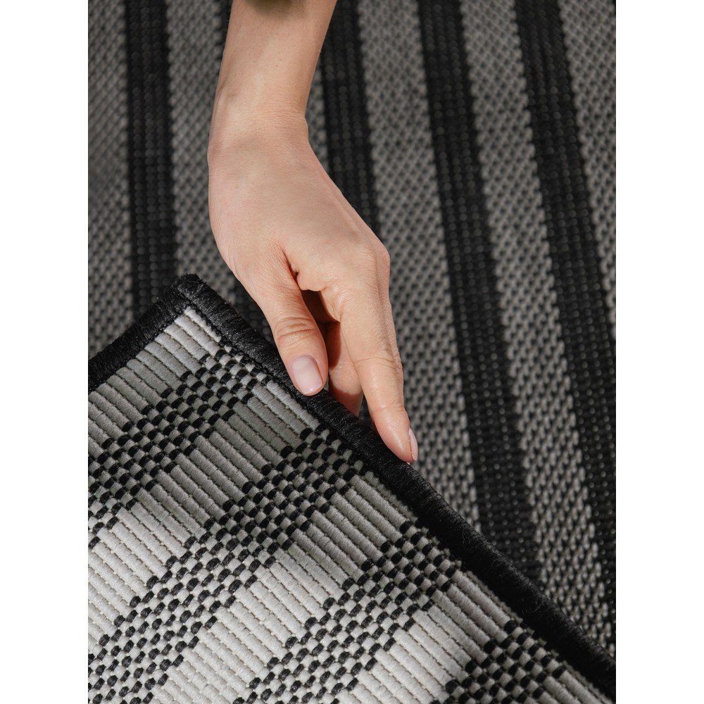 Czarny/kremowy dywan odpowiedni na zewnątrz 200x300 cm Haringey Linley – Ted Baker (zdjęcie 7)