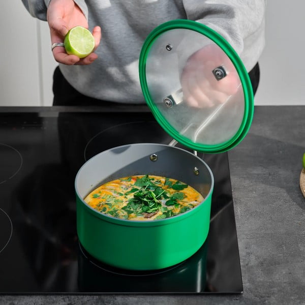 Garnek z pokrywką/z powłoką ceramiczną odpowiedni na indukcję 2,4 l Meda 3.0 – FABINI-image-2