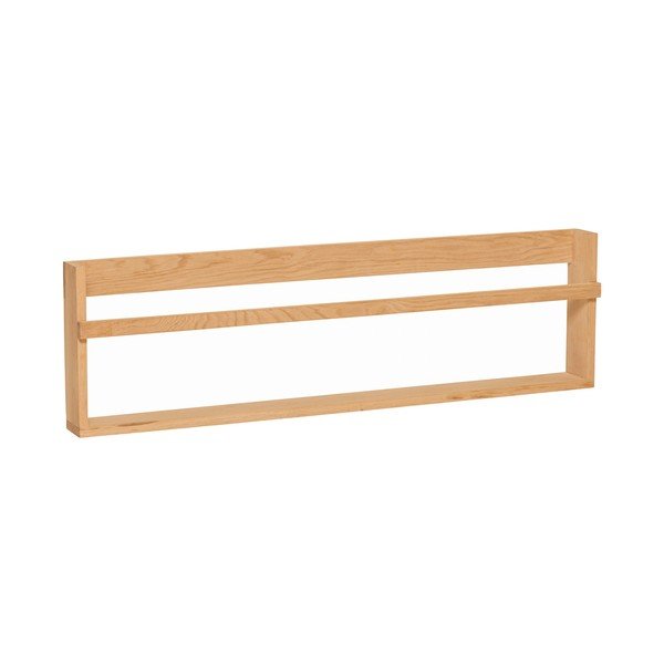 Wielopoziomowa/na zdjęcia półka z litego drewna dębowego w naturalnym kolorze 110 cm Display – Hübsch
