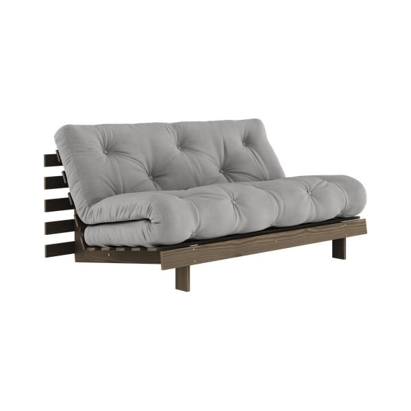 Szara rozkładana sofa 160 cm Roots – Karup Design