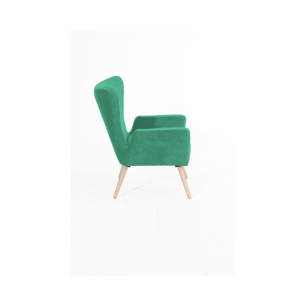 Zielony fotel Max Winzer Luigi-image-4