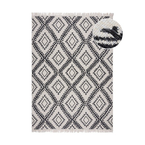 Czarno-biały dywan 120x170 cm Alix – Flair Rugs