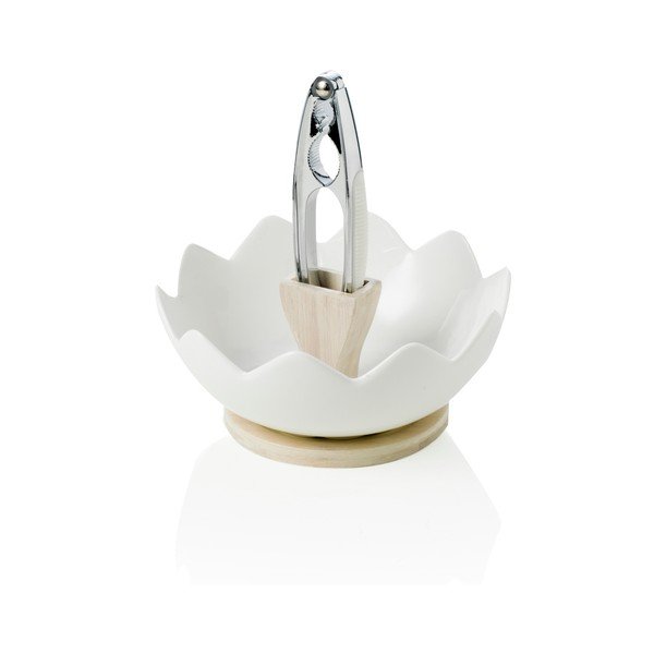Porcelanowa miska na orzechy z dziadkiem do orzechów Brandani-image-1