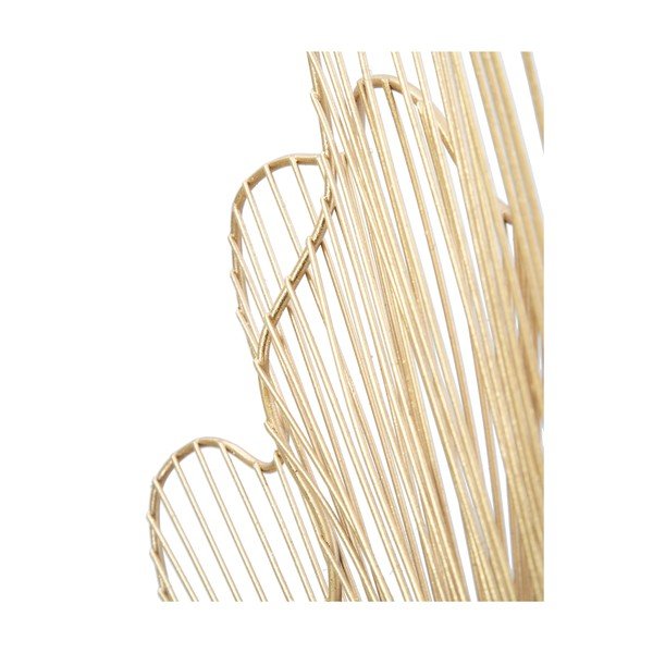 Dekoracja ścienna w złotym kolorze Mauro Ferretti Glam Leaf, 69x62 cm-image-2