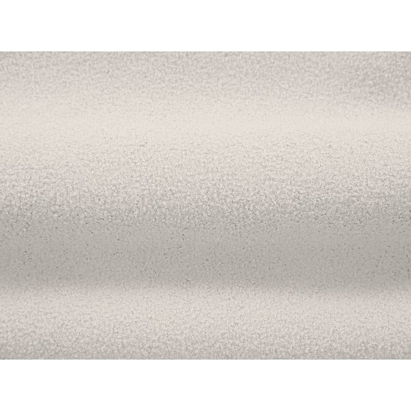 Biały fotel z materiału bouclé Chuck – Micadoni Home-image-4