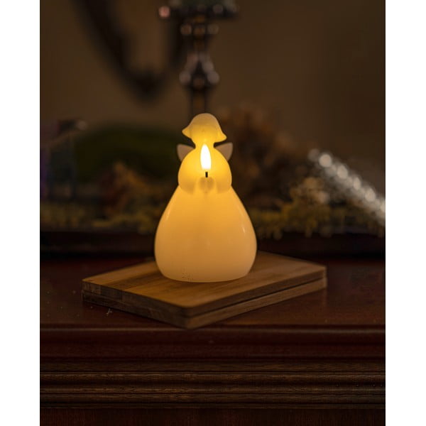 Biała dekoracja świetlna ø 9,5 cm Lucia – Sirius-image-1