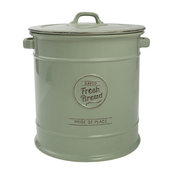 Zielony pojemnik ceramiczny na pieczywo T&G Woodware Pride Of Place