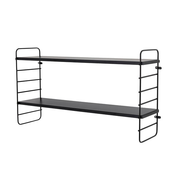 Czarna metalowa półka Bloomingville North-image-2